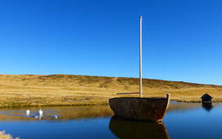 “Timshel I” Segelboot Glittner See segelt weiter…..