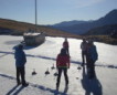 Eisstockschießen auf der Alm