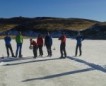 Eisstockschießen auf der Alm