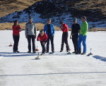 Eisstockschießen auf der Alm